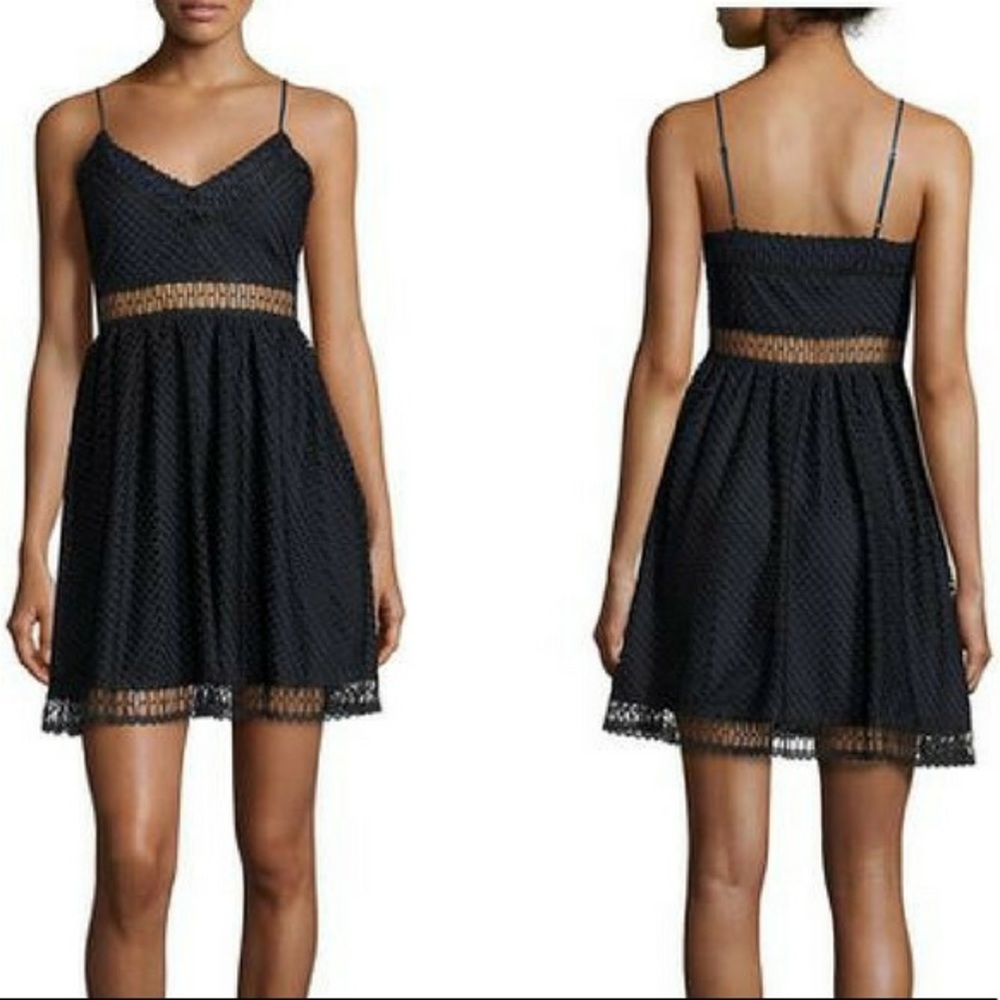 Likely: Glencoe Fence Lace Sleeveless Dress